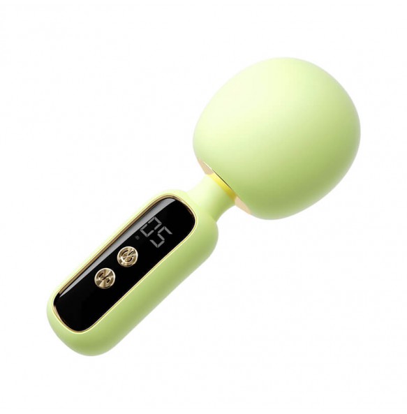 MizzZee - JinChao Heating Vibrating AV Wand (Chargeable - Green)